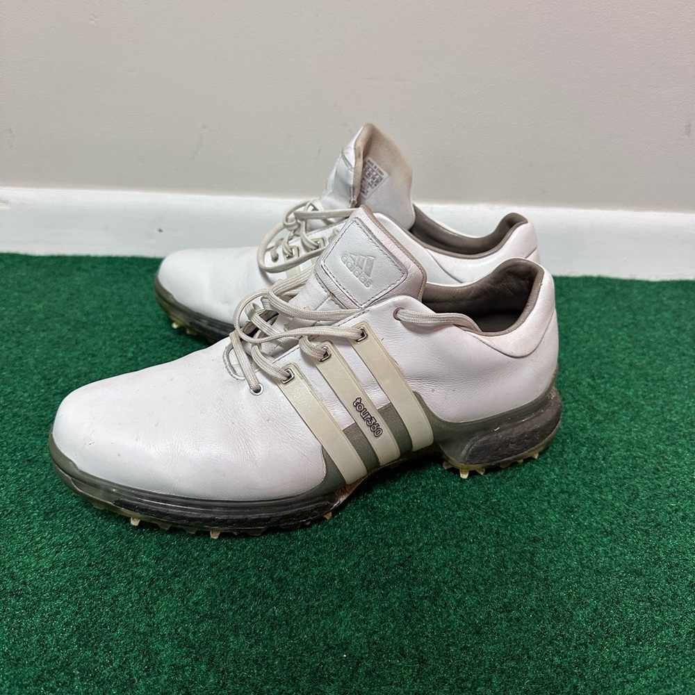 Adidas boost Men's White Golf Shoes